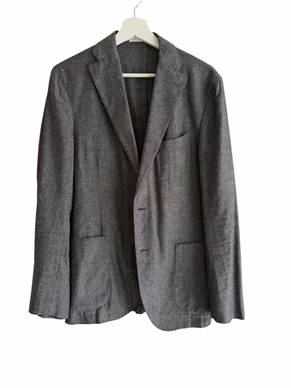 Boglioli Linen Men's Tailored Blazer - Classic Double- Breasted Style